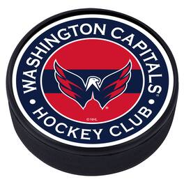 Mustang Drinkware - Washington Capitals Striped Hockey Puck - Multicolor