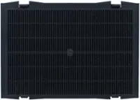 Front. Zephyr - Charcoal Filter Replacement for Range Hoods - Black.