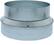 Front. Zephyr - Duct 8 In. to 7 In. Round Reducer for Range Hood - Silver.