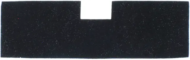 Front. Zephyr - Charcoal Filter Replacement for ZGE Zephyr Range Hoods - Black.