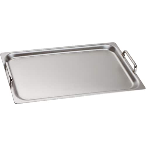 Front. Thermador - TeppanYaki Style Griddle for Thermador Freedom Induction Cooktop - Stainless Steel.