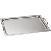 TeppanYaki Style Griddle for Thermador Freedom Induction Cooktop - Stainless Steel - Front_Zoom