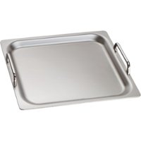 TeppanYaki Style Griddle for Thermador Freedom Induction Cooktop - Stainless steel - Front_Zoom