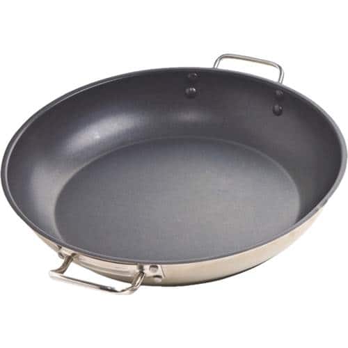 Angle. Thermador - Chef's 13" Round Pan - Stainless Steel.