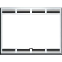 27" Built-in Trim Kit for Select Thermador Convection Microwaves - Stainless steel - Front_Zoom