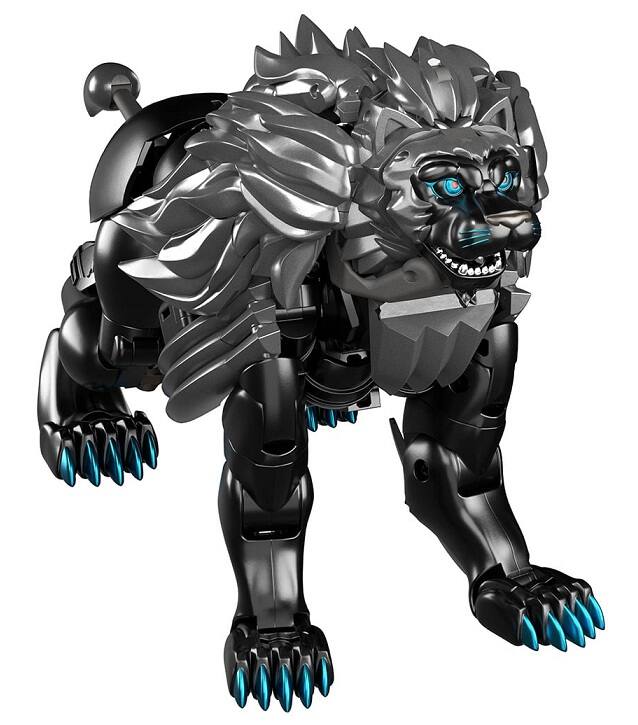 Alt View 7. Transformers - MP-48+ Dark Amber Leo Prime | Transformers Masterpiece.