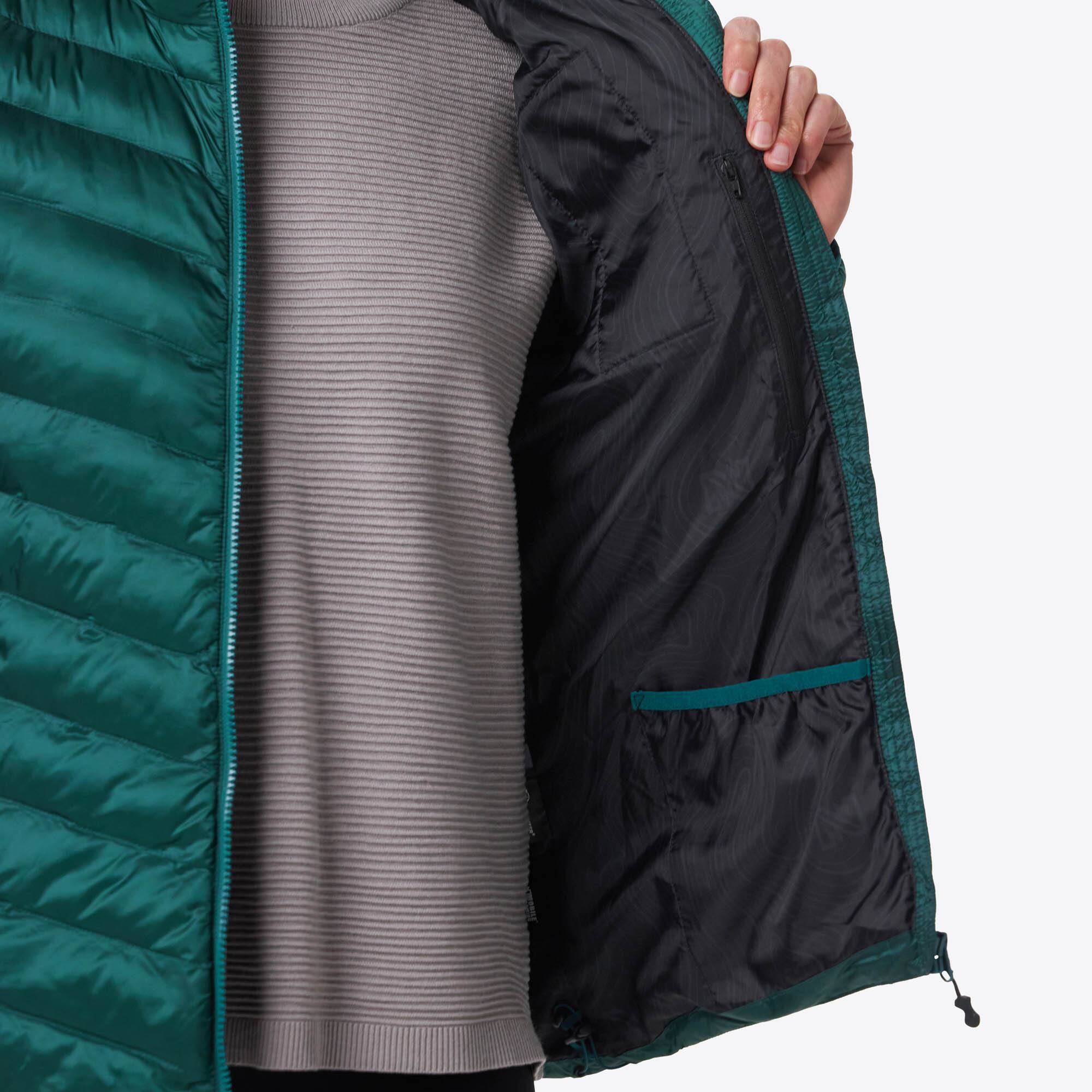 Alt View 3. Mobile Warming - Women's Backcountry Xtera Heated Jacket - Teal.