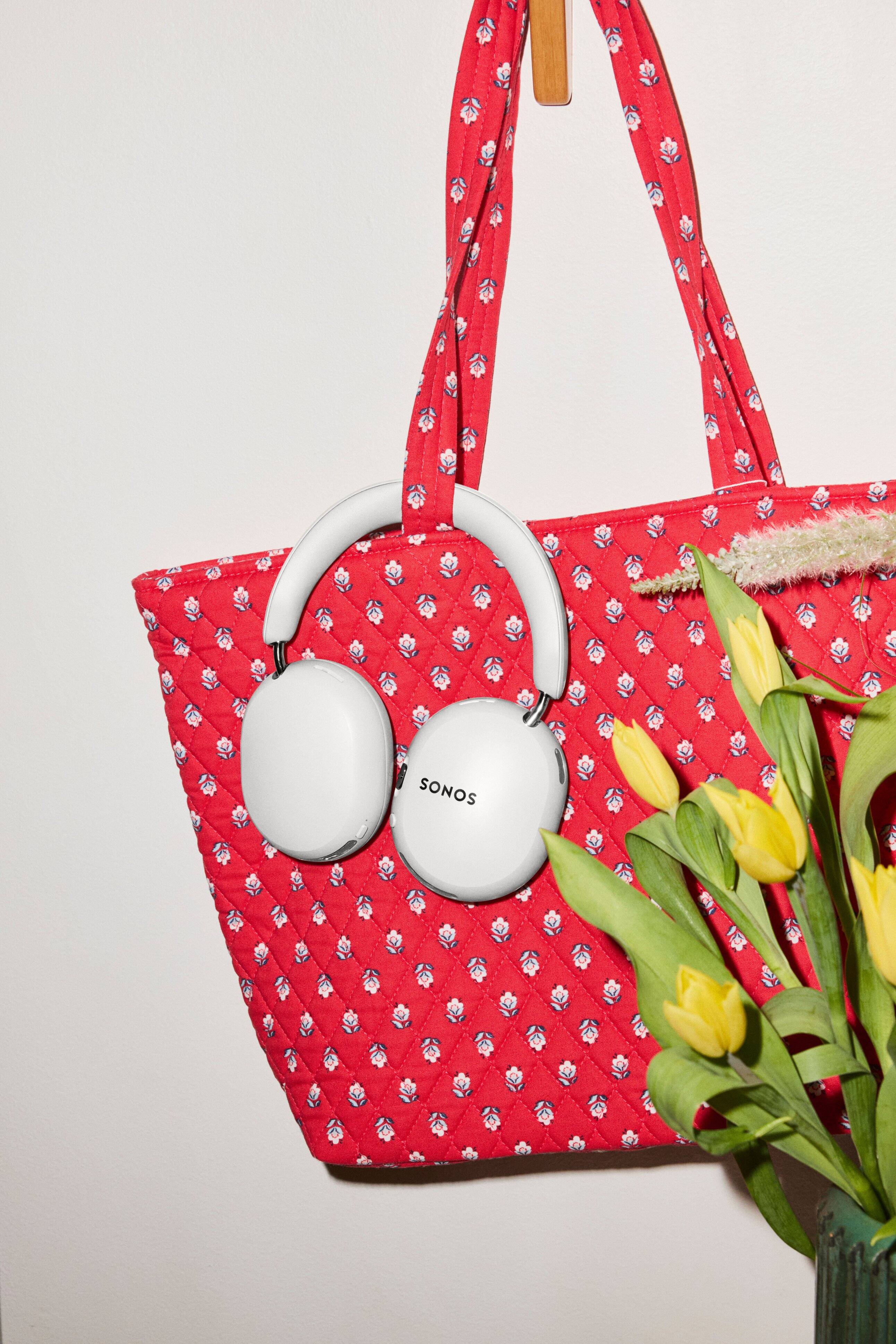 Alt View 10. Sonos - Ace Ultra Wireless Over-the-Ear Headphones with Active noise Cancellation - White.