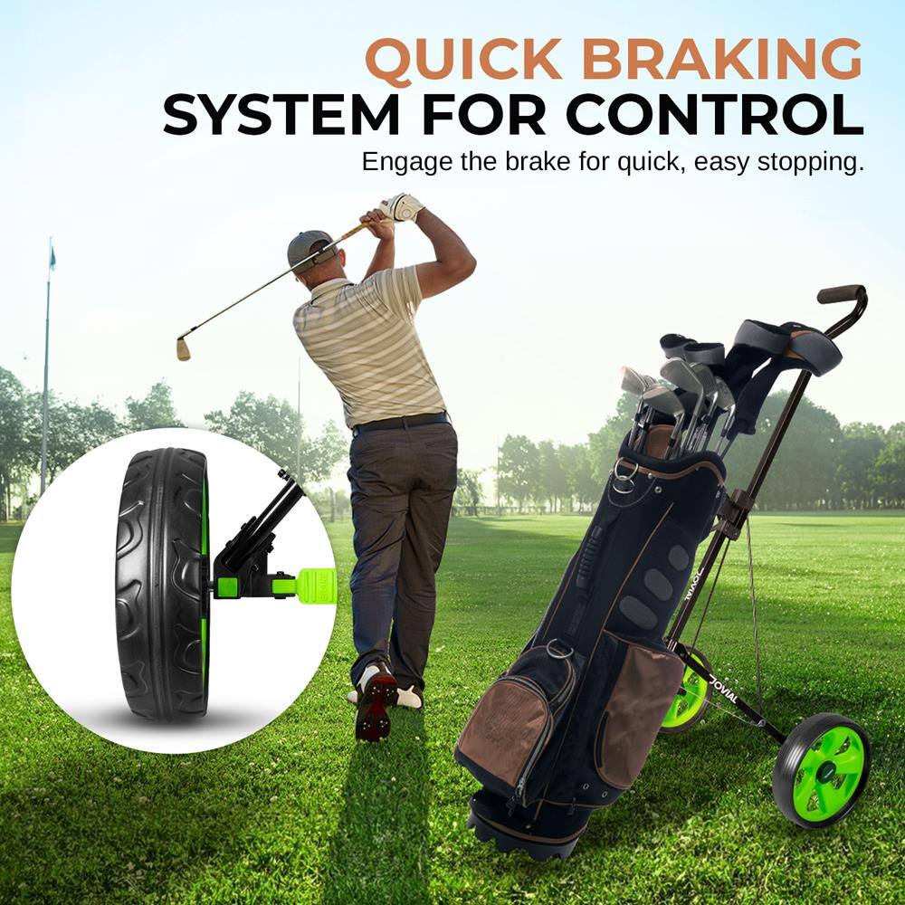 QUICK BRAKING SYSTEM FOR CONTROL  
Engage the brake for quick, easy stopping.