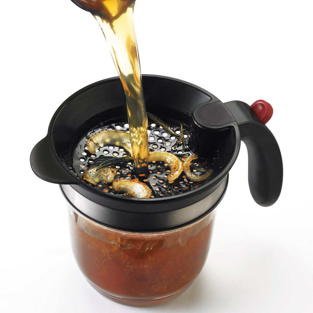 Alt View 3. Cuisipro - Deluxe Fat Separator - Black.