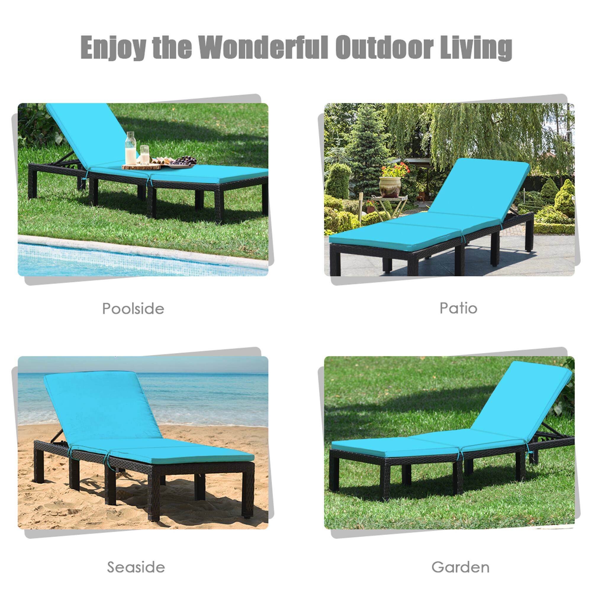 Enjoy the Wonderful Outdoor Living

Poolside
Patio
Seaside
Garden