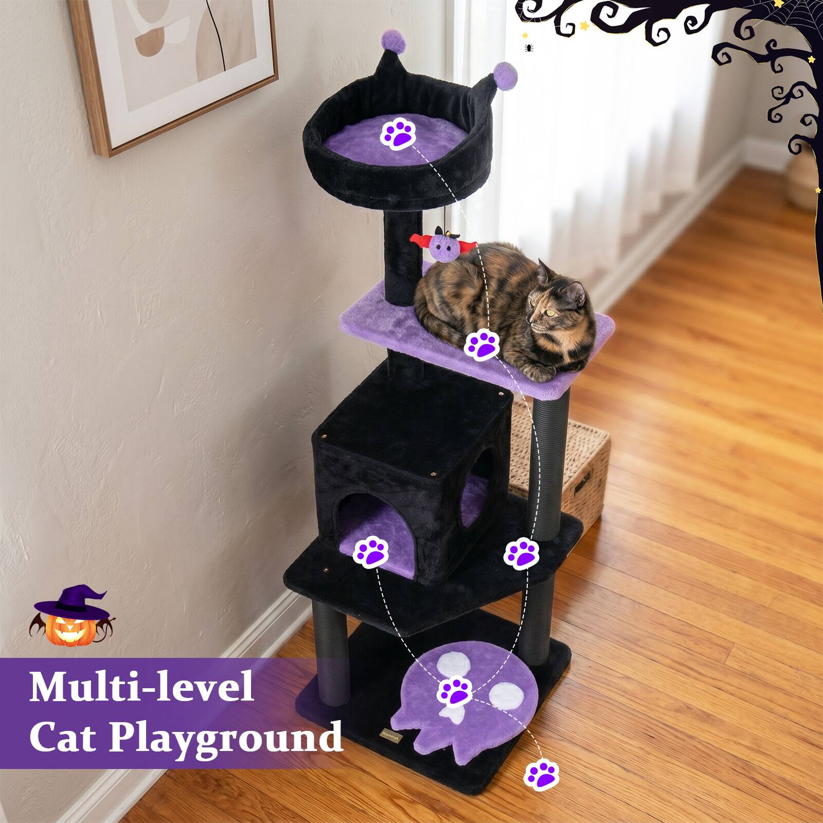 Multi-level Cat Playground