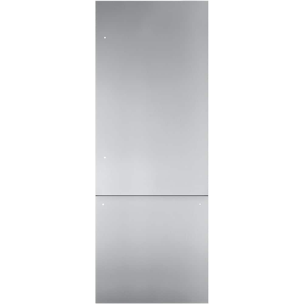 Front. Thermador - Door Panel Kit for Thermador Refrigerators / Freezers - Stainless Steel.