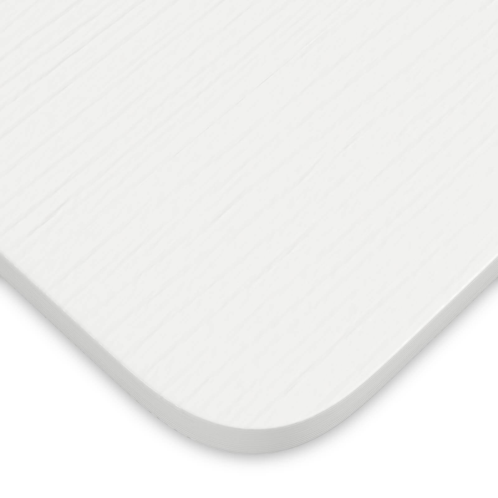 Alt View 8. Costway - Costway 48" x 24" Whole Piece Table Top with Safe Rounded Corners for Home Office Desk DIY - White.