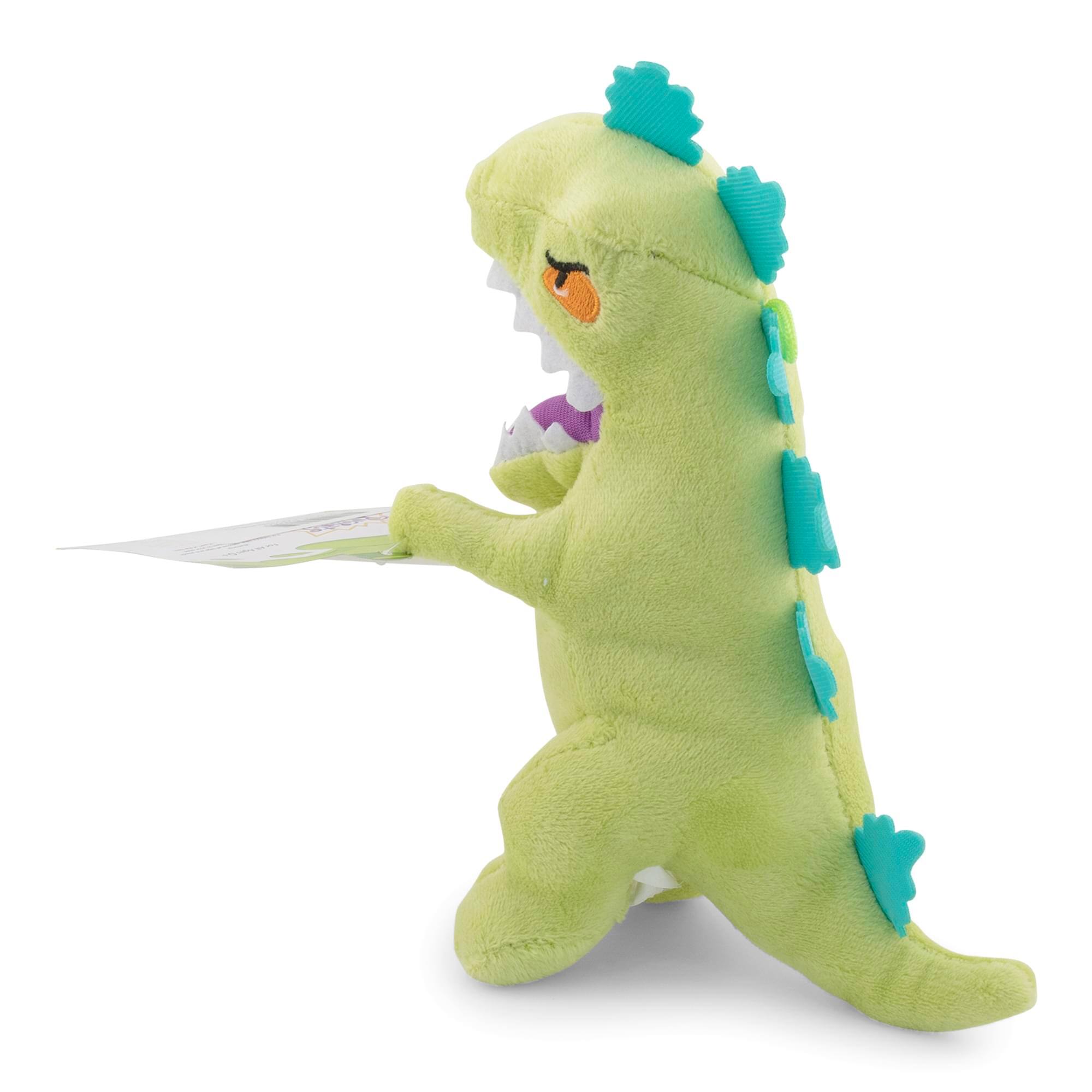 Alt View 2. Johnny's Toys - Nickelodeon Rugrats 7 Inch Plush | Reptar - Green.