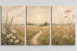 FC Design ICE ARMOR Large set of 3 24x36" Wildflower Meadow Rustic ...