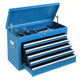Winado - 5-Drawer Tool Chest Metal Tool Storage Cabinet Tools Storage Cabinet Organizer - Blue