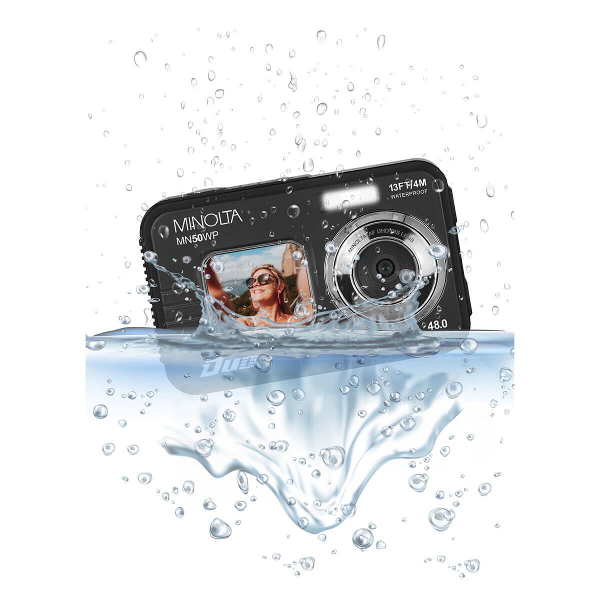 MINOLTA MN50WP  
13FT/4M WATERPROOF AF UHD4K MINOLTA  
Dua  
48.0