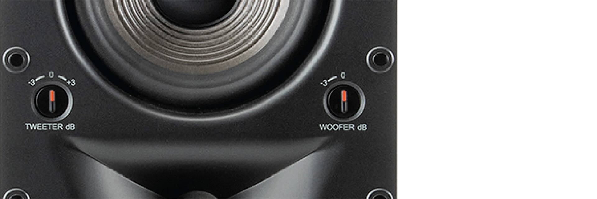 Alt View 18. JBL - Studio 6 8" 2-Way In-Wall Speaker with Compression Tweeter - Black.