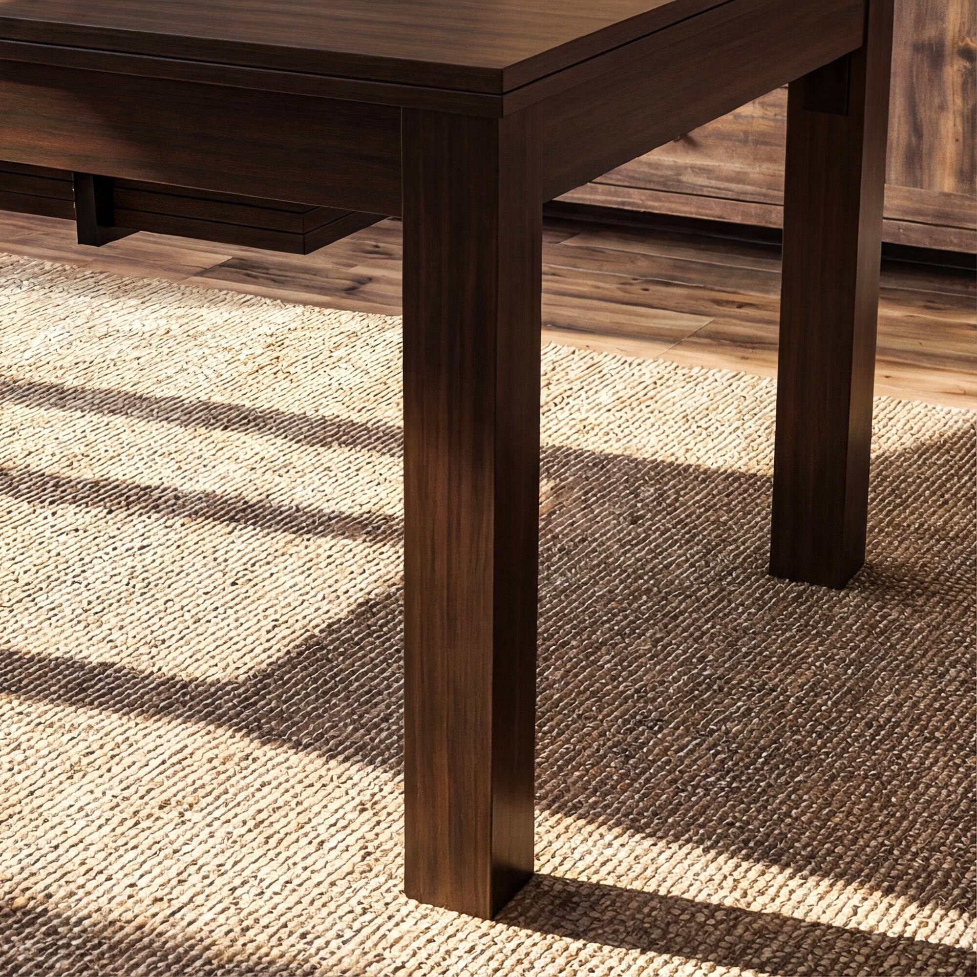 Alt View 5. Famapy - Multi-Purpose Board Game Table for Family Game Night, Dining, Work and Home Entertainment - Dark Walnut.