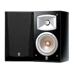 Yamaha - NS-333 Bookshelf Speakers with Crossover - Pair - Black