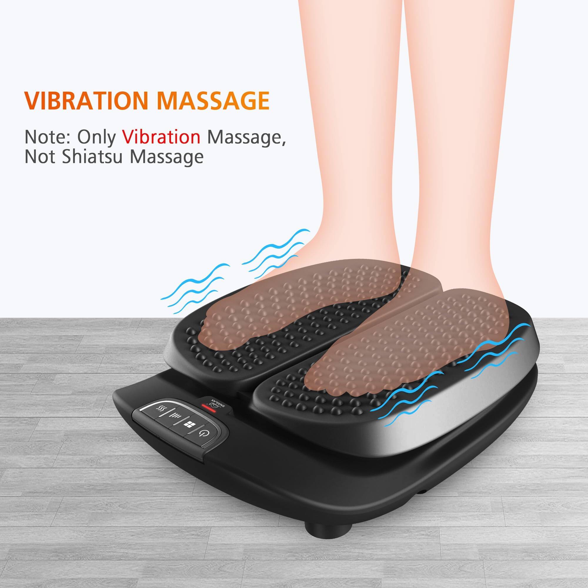 VIBRATION MASSAGE

Note: Only Vibration Massage, Not Shiatsu Massage