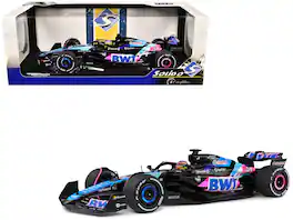 Alpine A524 #31 Esteban Ocon "BWT" Formula One F1 Miami GP (2024) "Competition" Series 1/18 Diecast Model Car by Solido