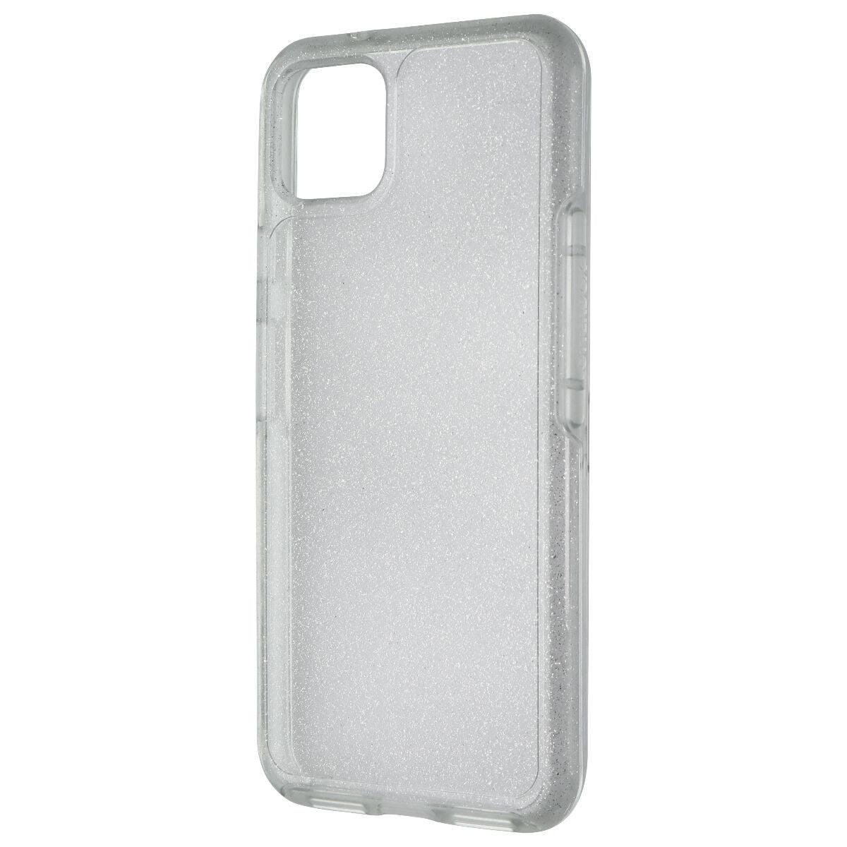 Front. OtterBox - OtterBox Symmetry Series Case for Google Pixel 4 XL Smartphone - Stardust/Clear - Stardust/Clear.