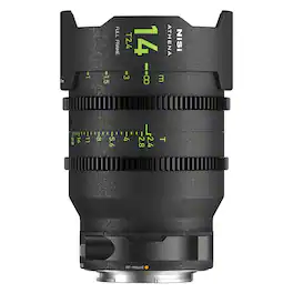 NiSi - ATHENA PRIME 14mm T2.4 Cine Lens with Filter Holder, Canon RF
