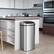 Angle. iTouchless - 24 Gallon Stainless Steel Sensor Kitchen Trash Can with AbsorbX Odor Filter - Silver.