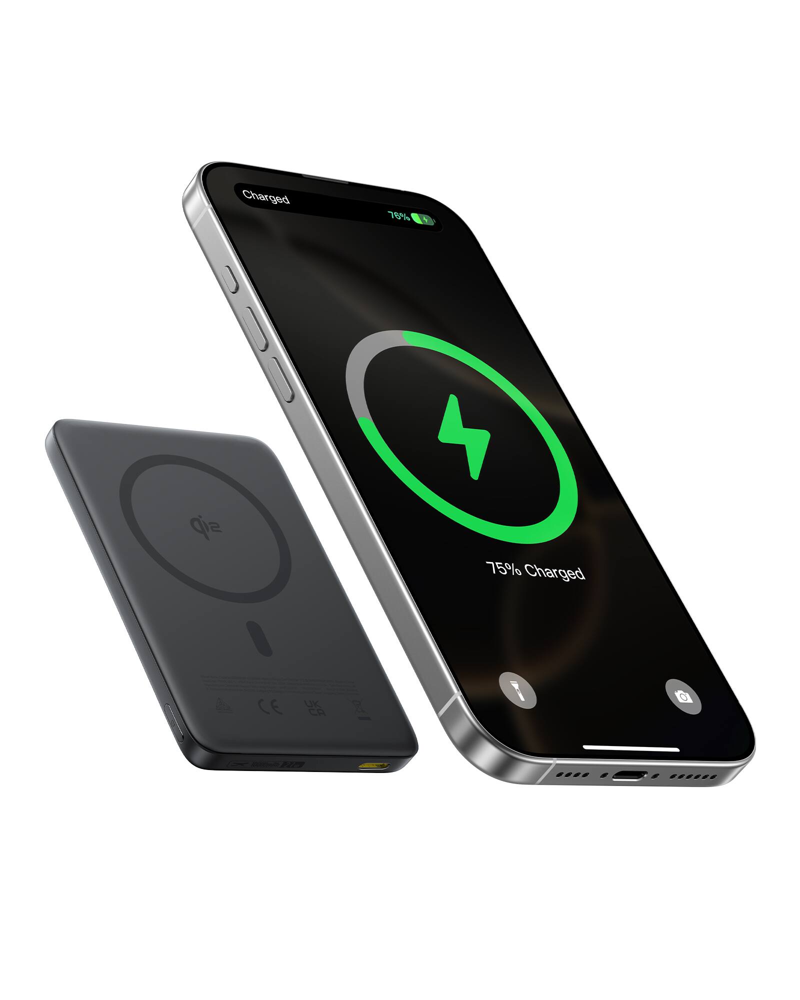 Charged  
75% Charged  

CE UK  
CR x 1