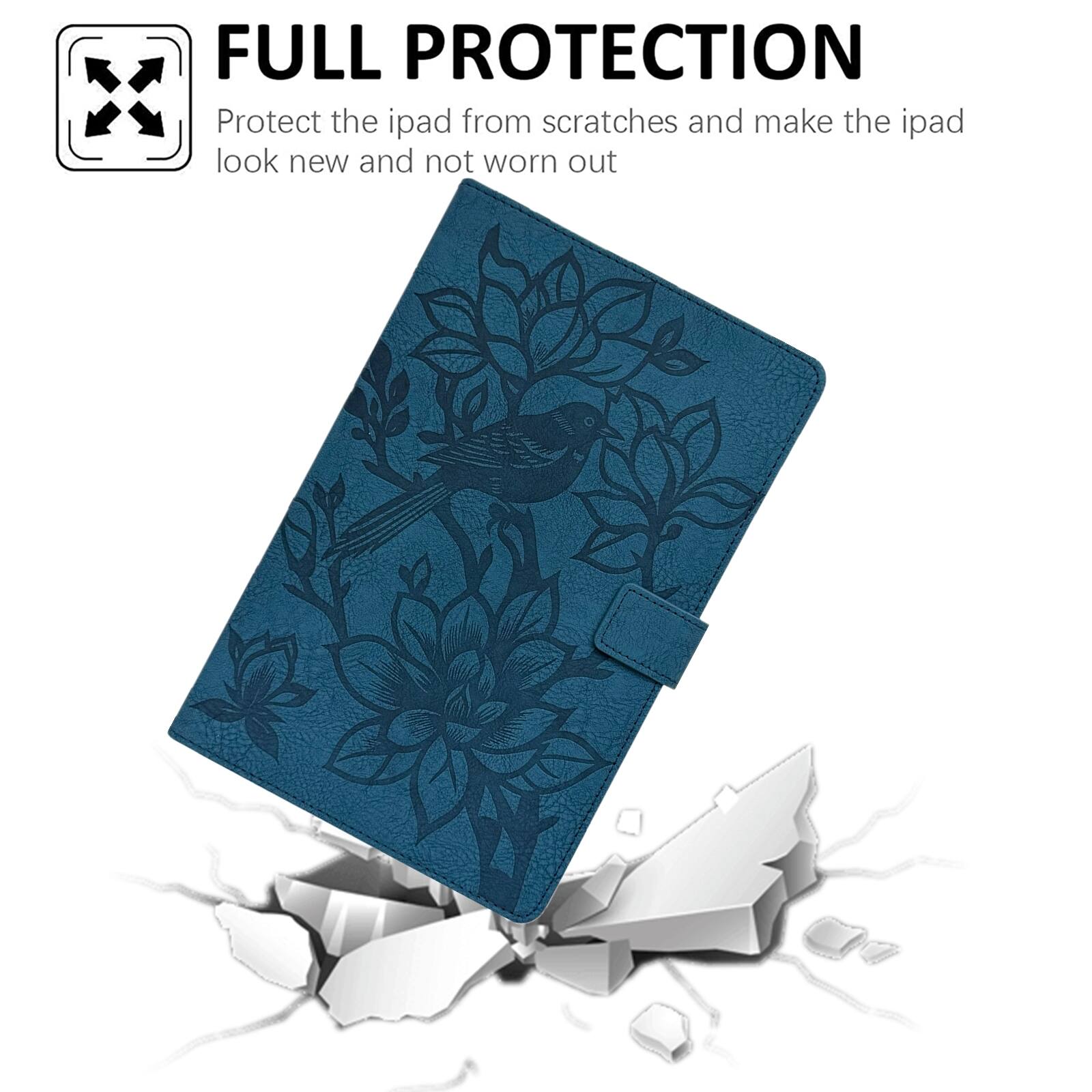 FULL PROTECTION  
Protect the iPad from scratches and make the iPad look new and not worn out