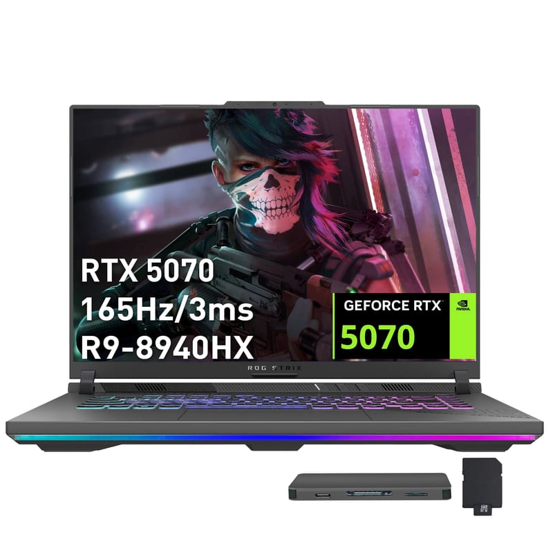 RTX 5070  
165Hz/3ms  
R9-8940HX  
ROG SIRIX  
GEFORCE RTX 5070