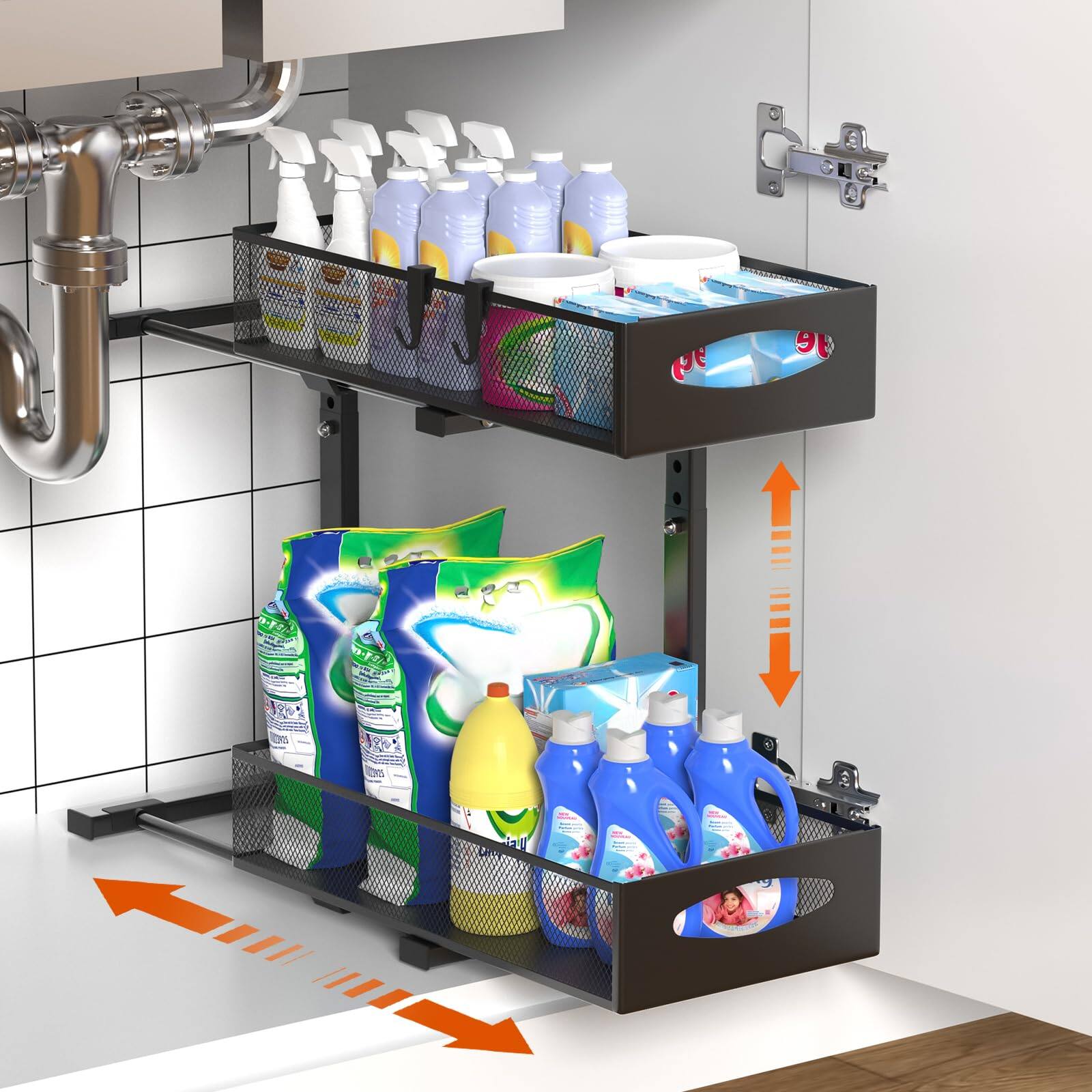 Black 1 Pack, Medium-8.85in Wide