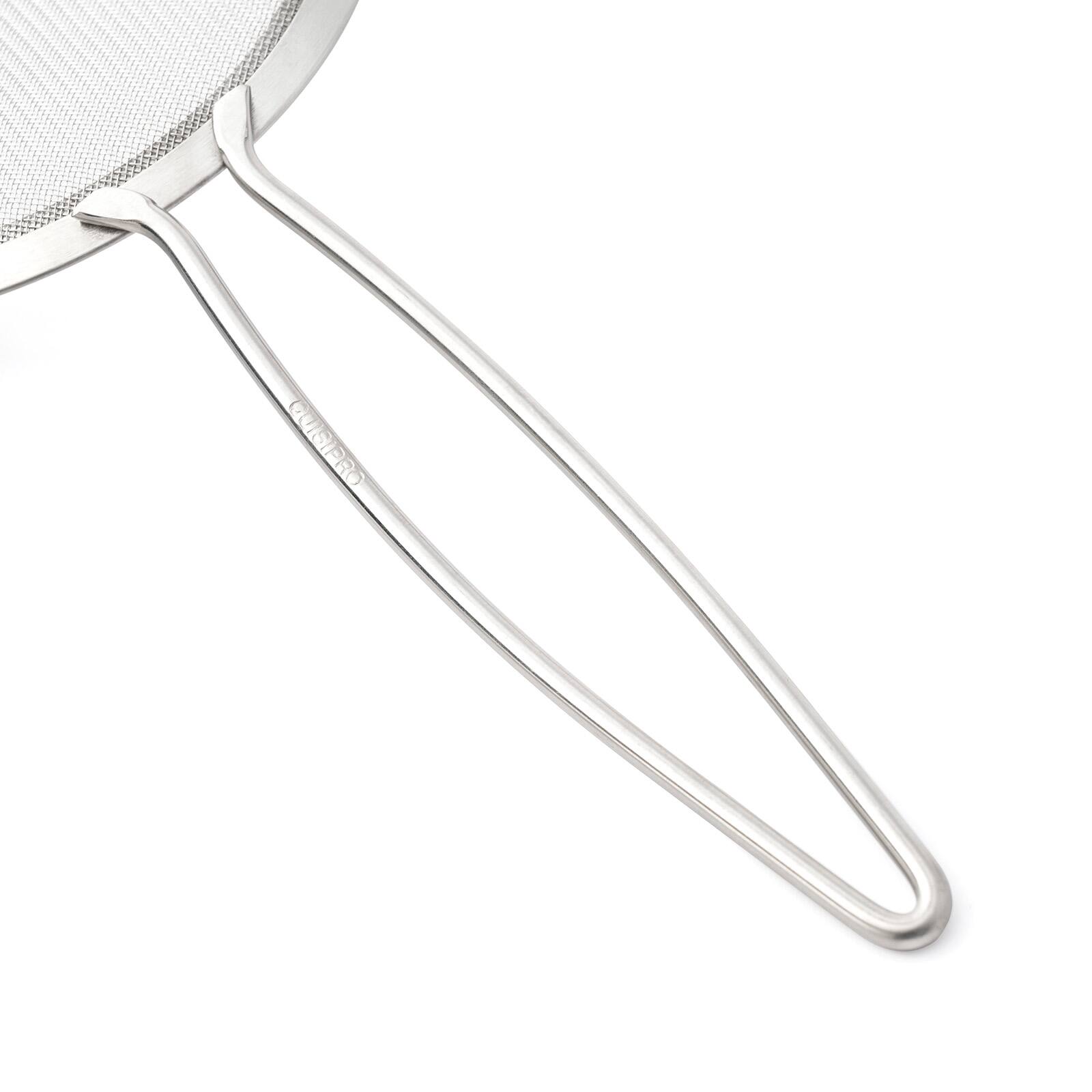 Alt View 3. Cuisipro - 5 Inch Mesh Skimmer, Stainless Steel - Silver.