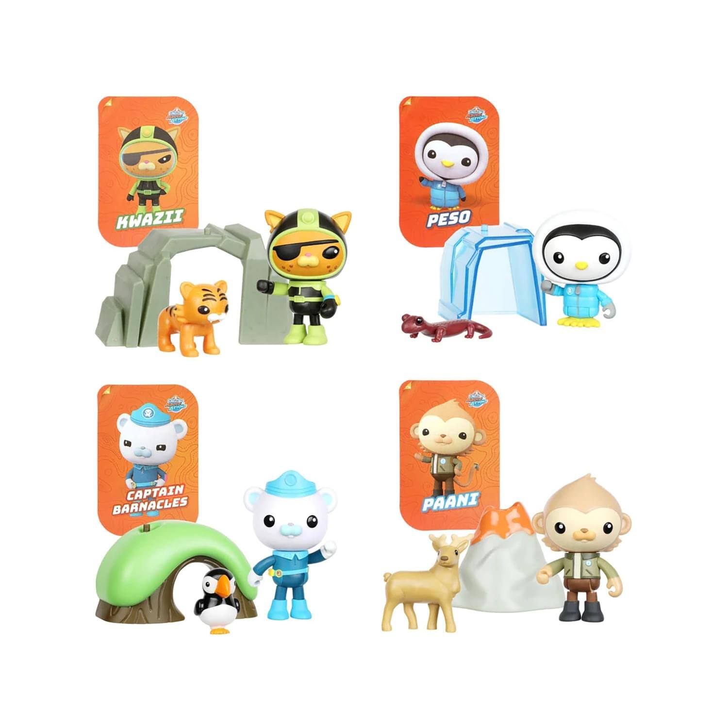 Moose Toys Octonauts Above & Beyond | Kwazii Adventure Pack Multi