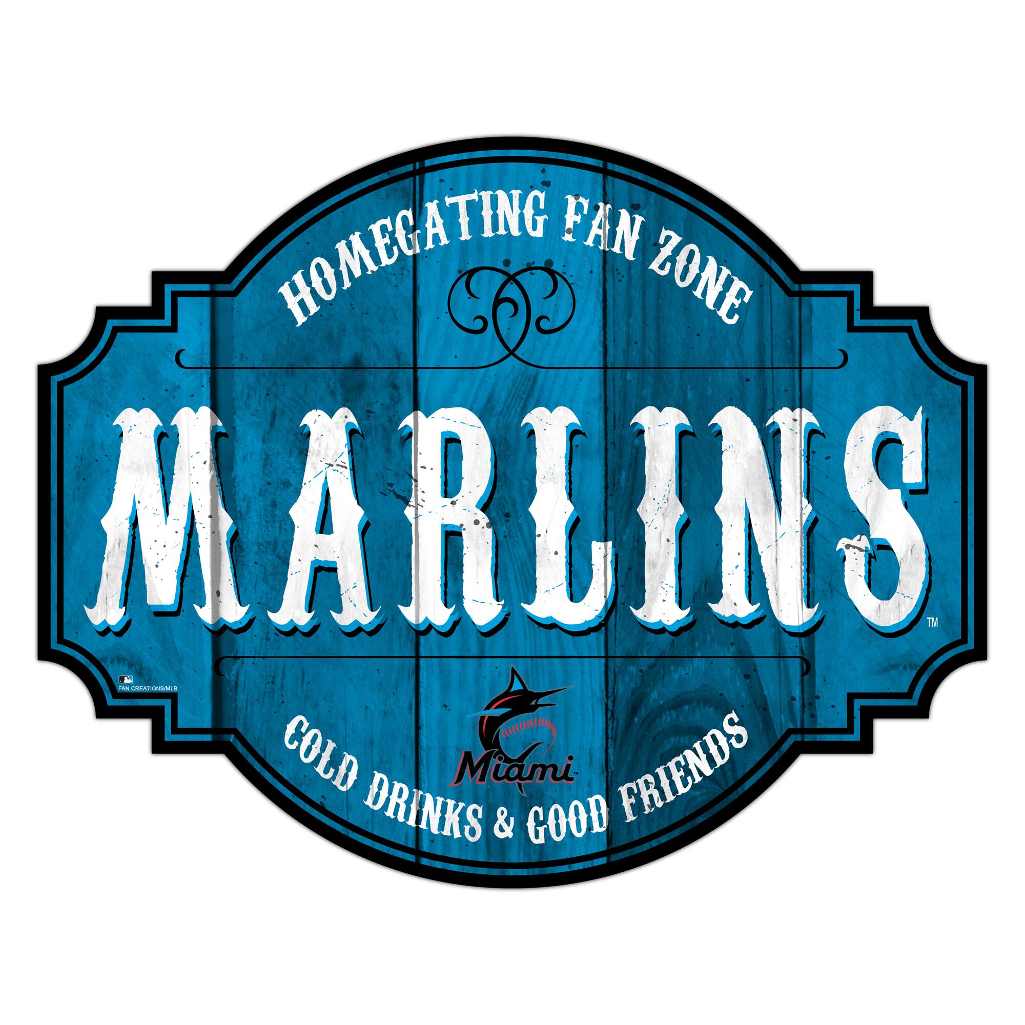 Miami Marlins 24'' Homegating Tavern Sign