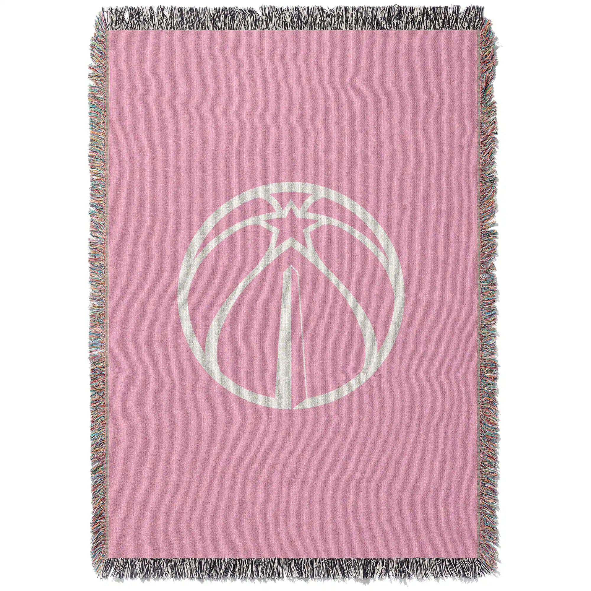 Chad & Jake - Washington Wizards Woven Blanket - Pink