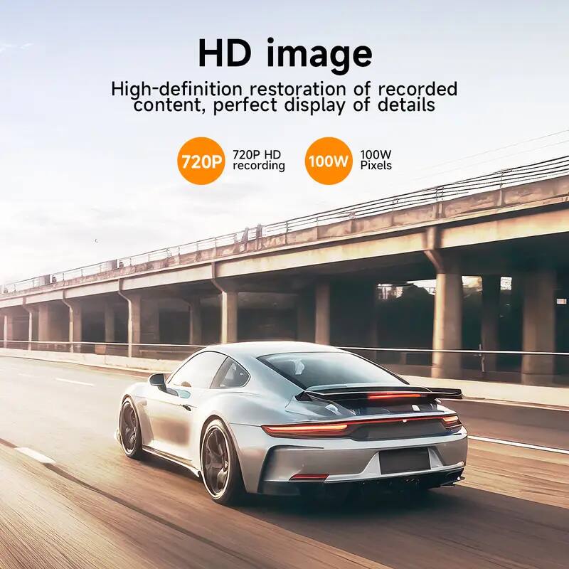 HD image
High-definition restoration of recorded content, perfect display of details
720P HD recording
100W Pixels