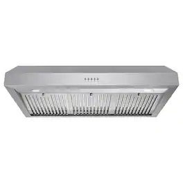 COSMO - 36 inches - Convertible - Under cabinet Range Hood - Stainless Steel