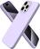 Front. Ornarto - ORNARTO Compatible with iPhone 15 Pro Max Case 6.7", Slim Liquid Silicone Full Covered Protective Cover-Pastel Lilac - Pastel Lilac.