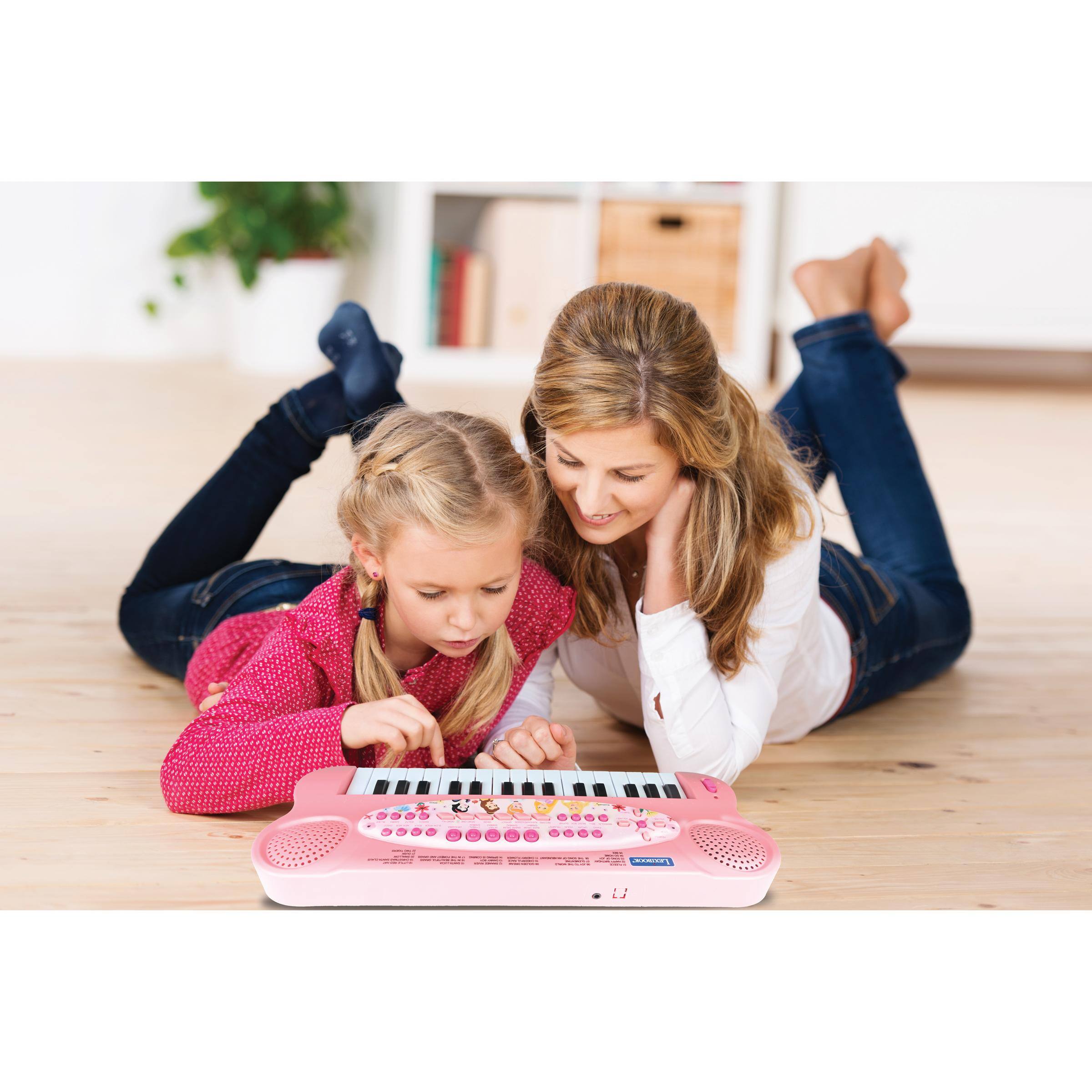 Lexibook Disney Princesse Electronic Keyboard with Mic (32 keys