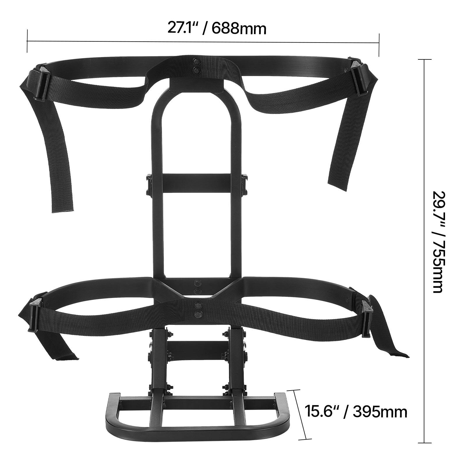 27.1" / 688mm  
29.7" / 755mm  
15.6" / 395mm