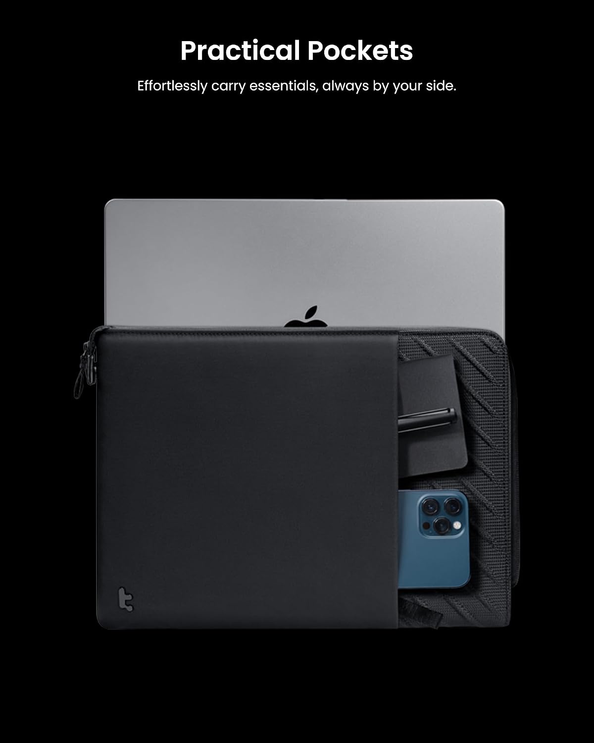 Practical Pockets  
Effortlessly carry essentials, always by your side.