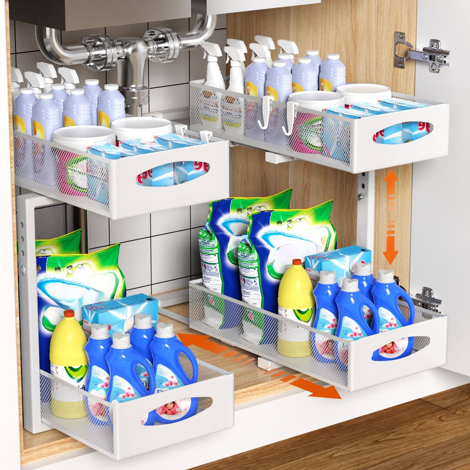 White 2 Pack, Medium-8.85in Wide