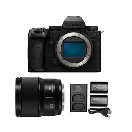 Panasonic - Lumix S5 IIX 24.2MP Full Frame Mirrorless Camera with Phase Hybrid AF