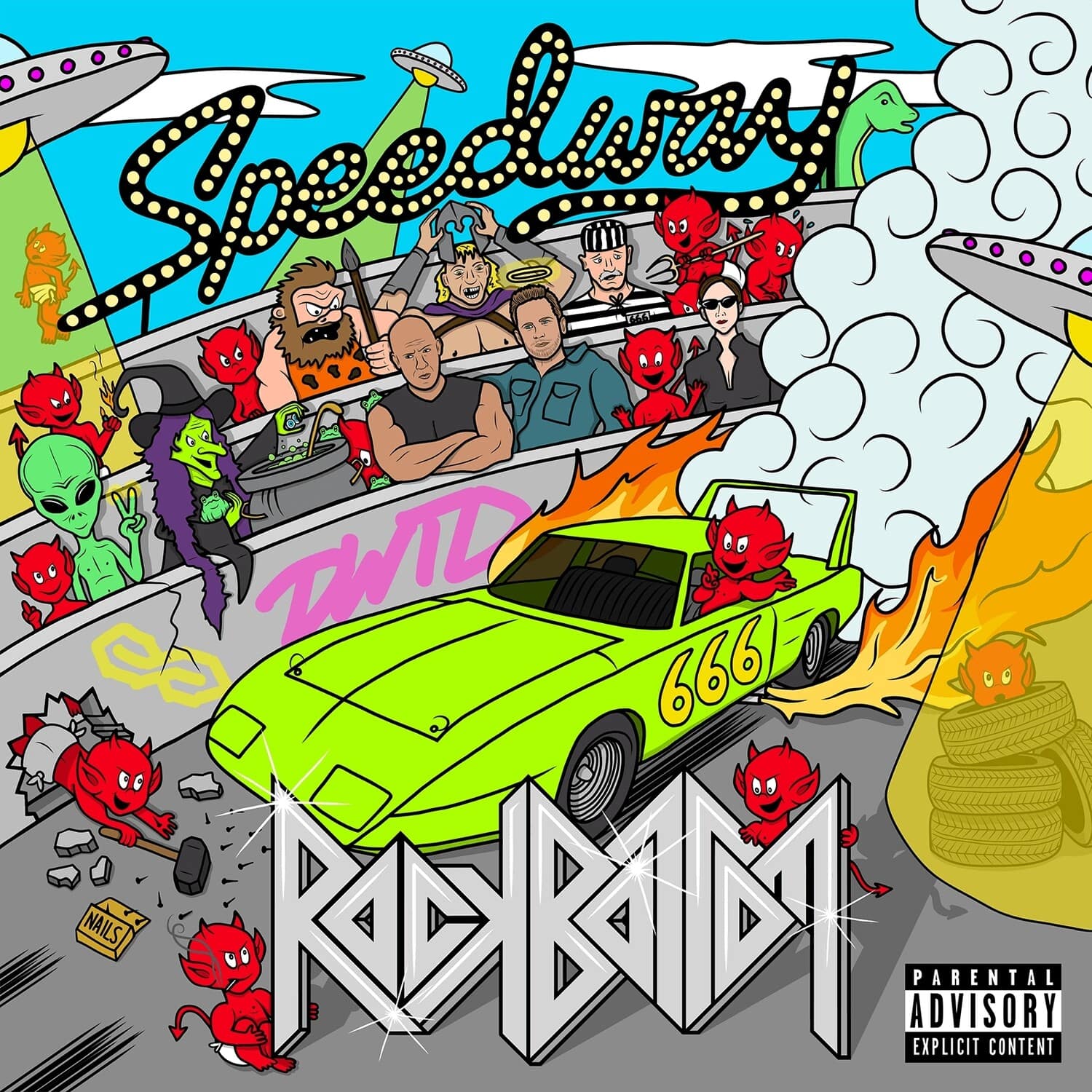 Rock Bottom - Speedway  - CASSETTES