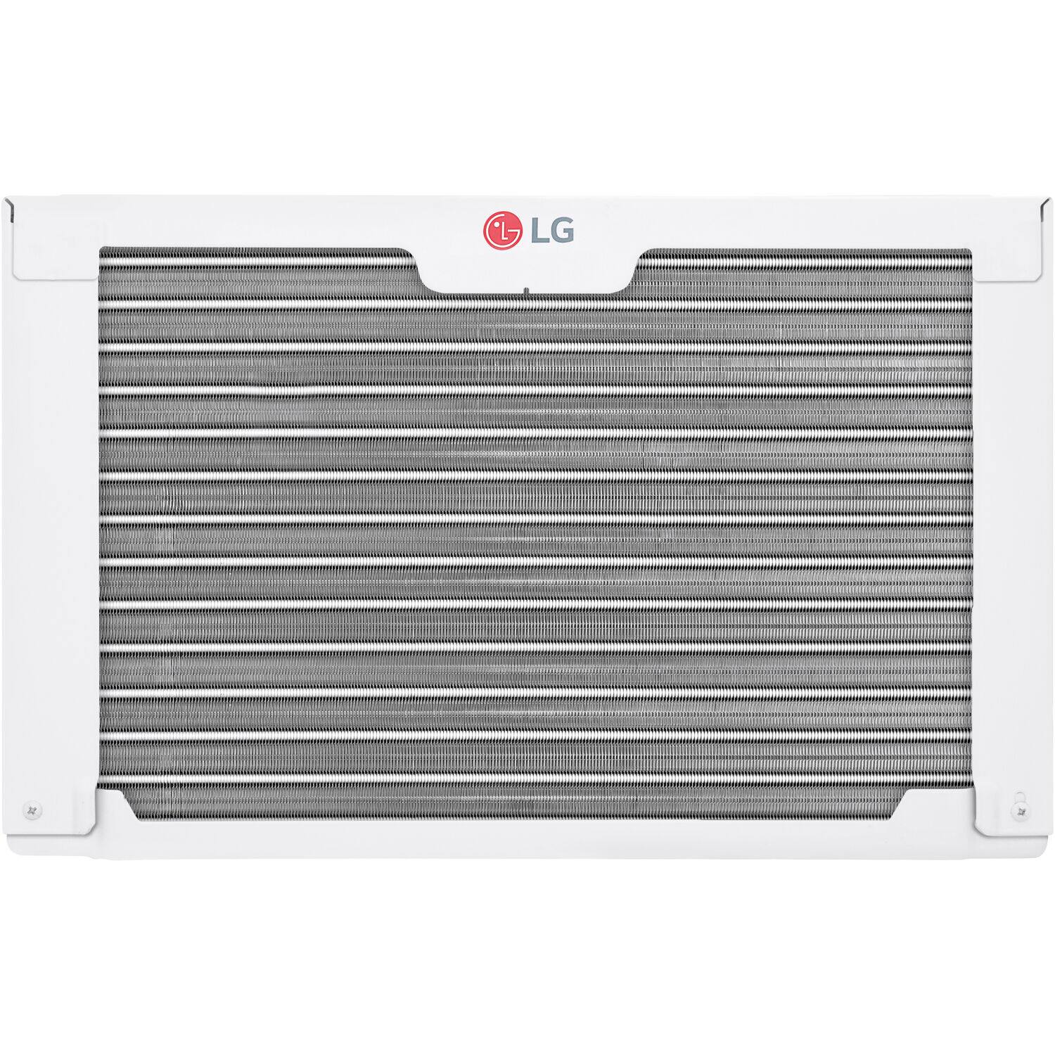 Alt View 8. LG - 350 Sq. Ft. 8,000 BTU Smart Window Air Conditioner - White.