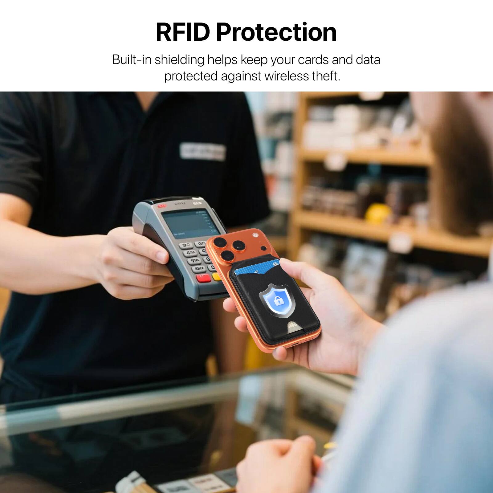 RFID Protection

Built-in shielding helps keep your cards and data protected against wireless theft.