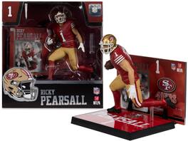 McFarlane Toys - McFarlane SportsPicks - NFL - Ricky Pearsall (San Francisco 49ers) 7" Posed Figure - COLLECTIBLES - Multicolor